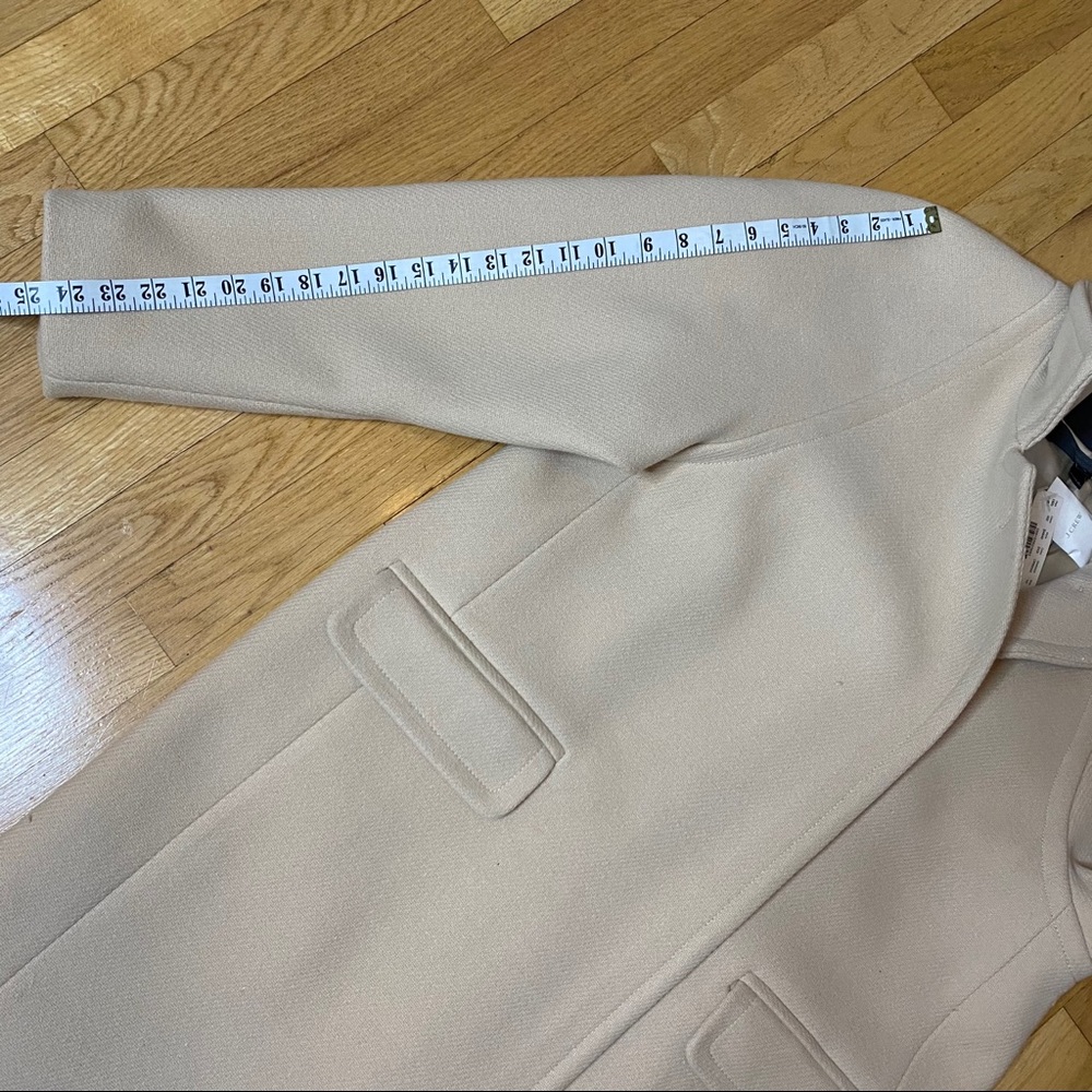 J CREW Stadium Cloth Standing-Collar Coat - Picture 13 of 16